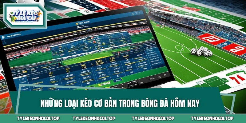 Những loại kèo cơ bản trong bóng đá hôm nay